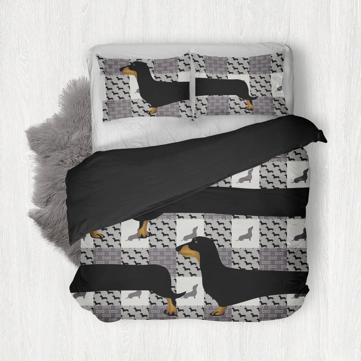 The Sausage Dog Bedding Set