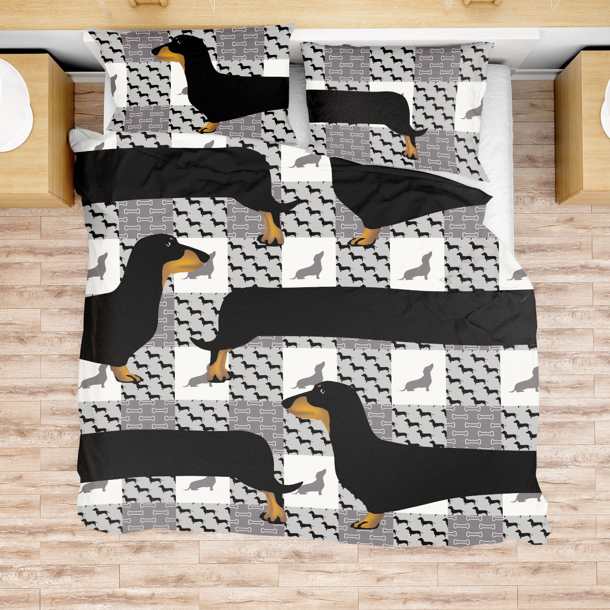The Sausage Dog Bedding Set