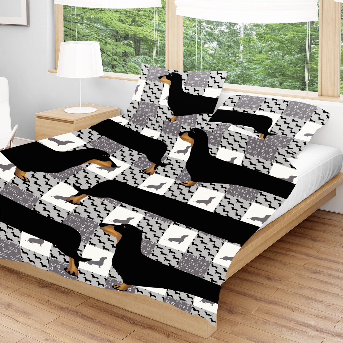 The Sausage Dog Bedding Set