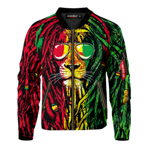 Dreadlocks Rasta Bomber Jacket