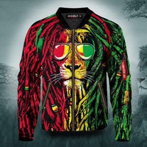 Dreadlocks Rasta Bomber Jacket S