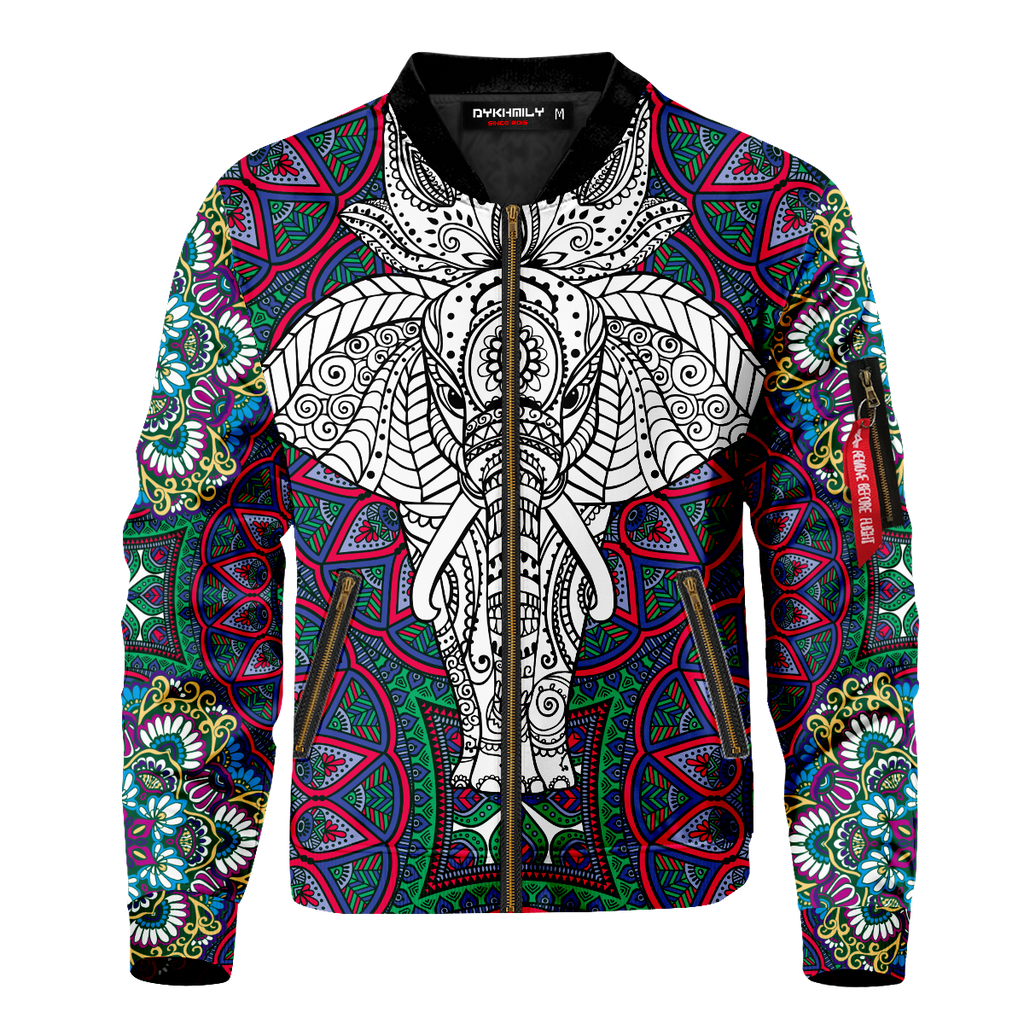 Elephant Spirit Bomber Jacket