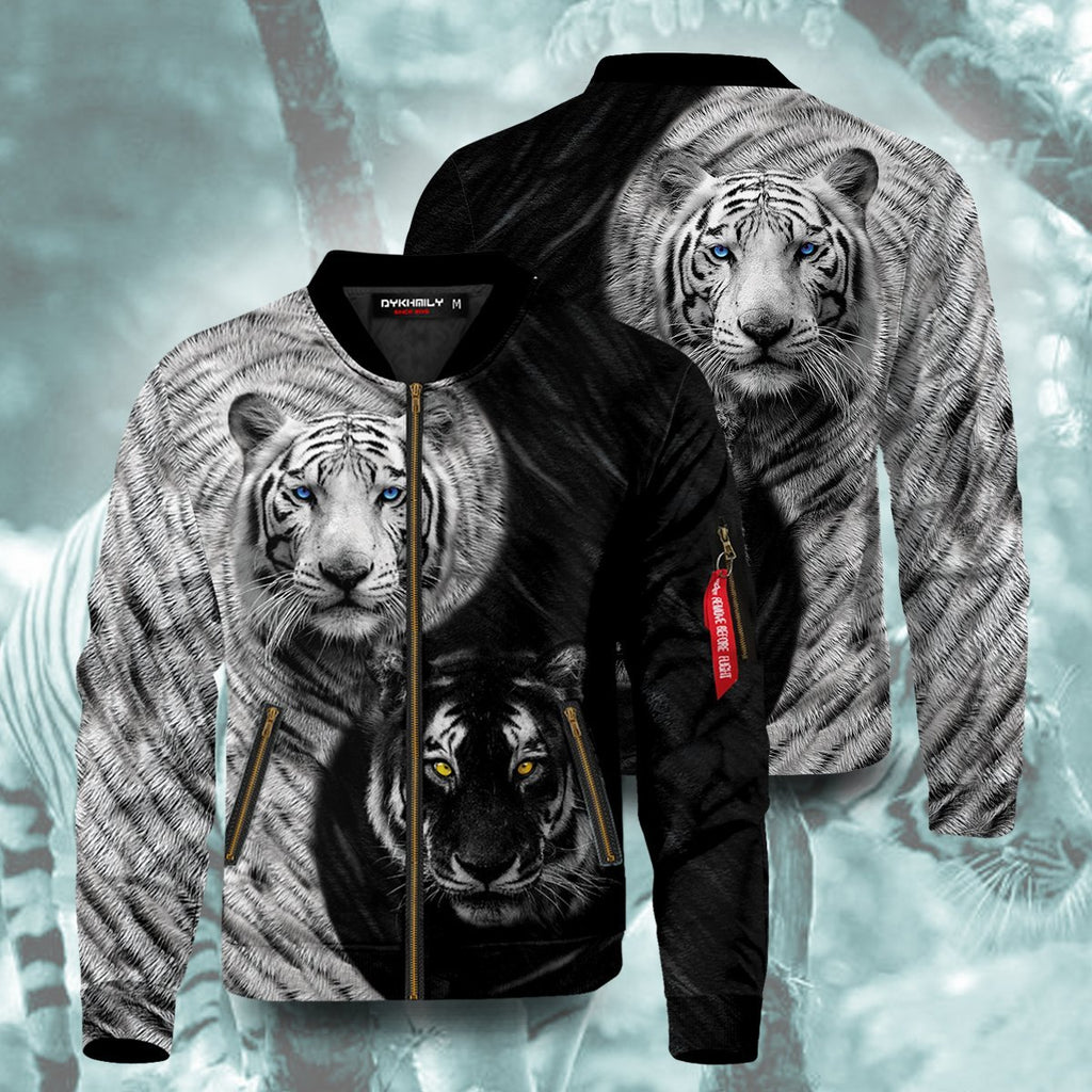 Yin Yang Tiger Bomber Jacket S