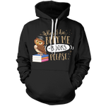 Bury Me In Books Unisex Pullover Hoodie M