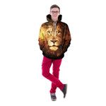 Calm Lion Unisex Pullover Hoodie