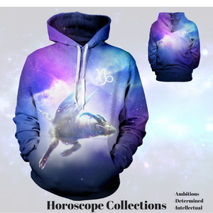 Capricorn Galaxy Unisex Pullover Hoodie