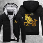 Capricorn Galaxy 03 Fleece Jacket Black / S