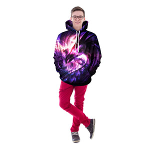 Cosmic Dragon Unisex Pullover Hoodie