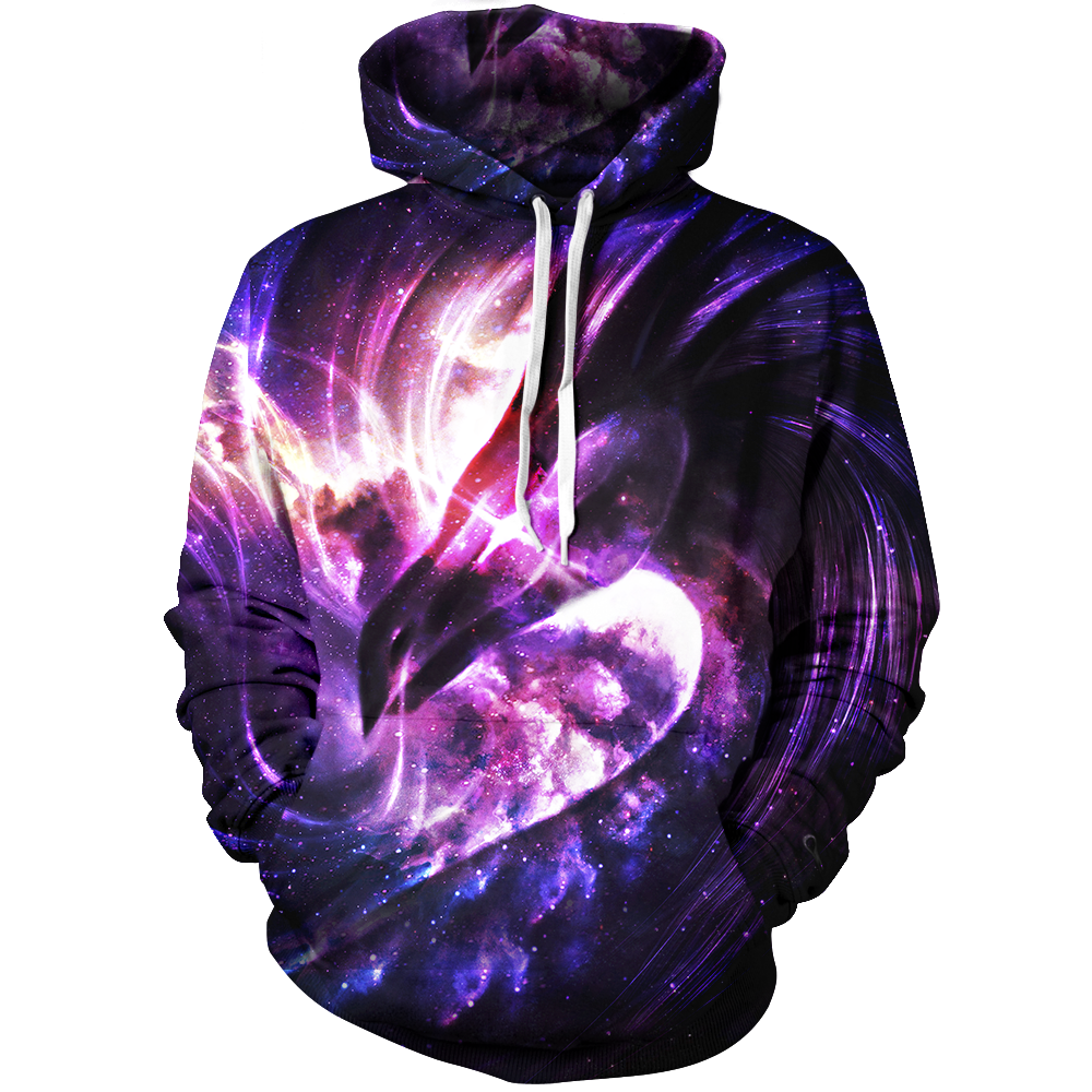 Cosmic Dragon Unisex Pullover Hoodie / M