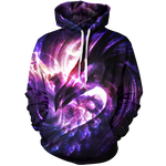 Cosmic Dragon Unisex Pullover Hoodie / M