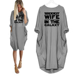 Baddest Wife In The Galaxy Dress