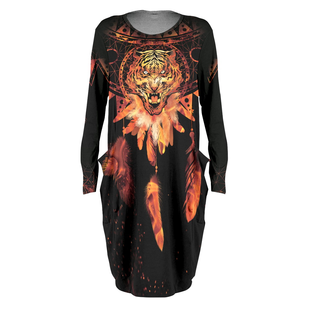 Blazing Tiger Dream Catcher Dress