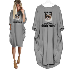 Cat Anger Issues Dress