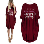 Dog Friendly.. Beware of Owner Dress