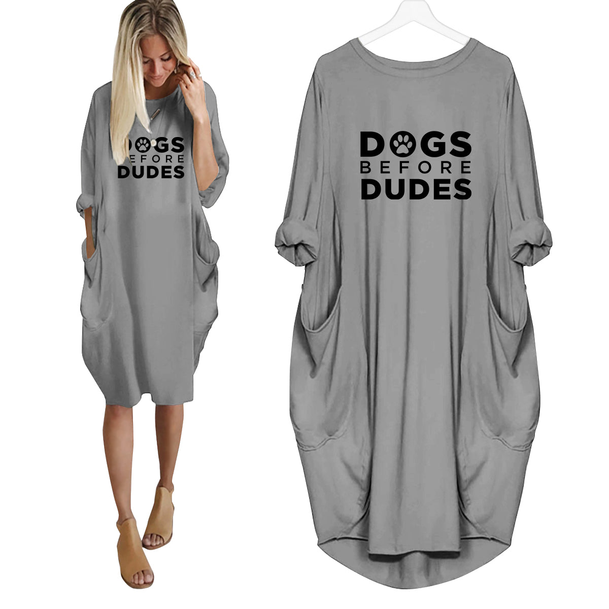 Dogs Before Dudes Dress