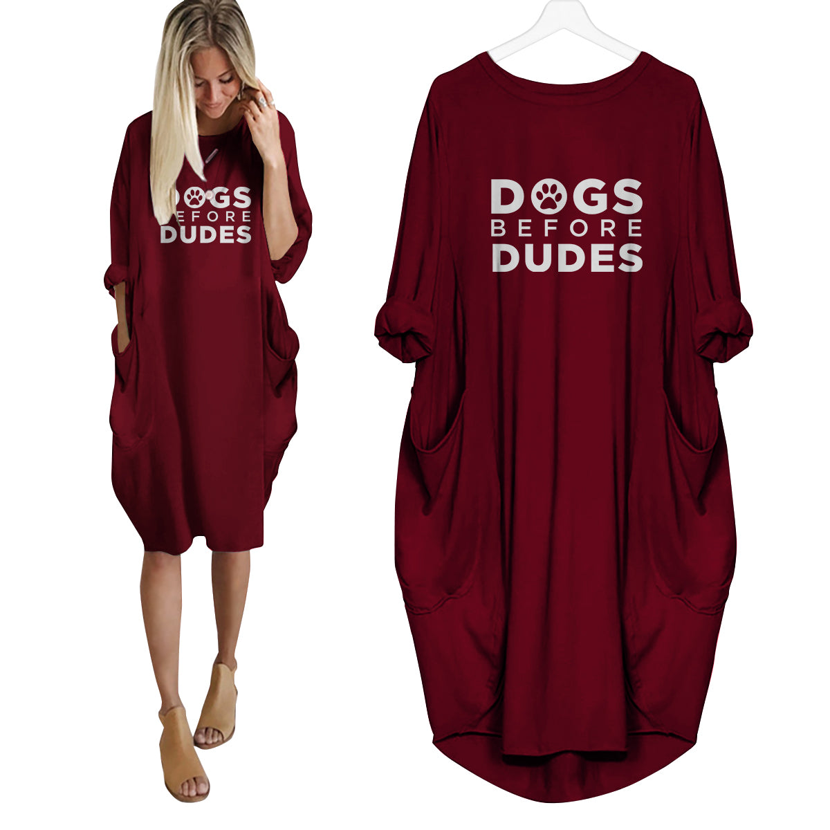 Dogs Before Dudes Dress