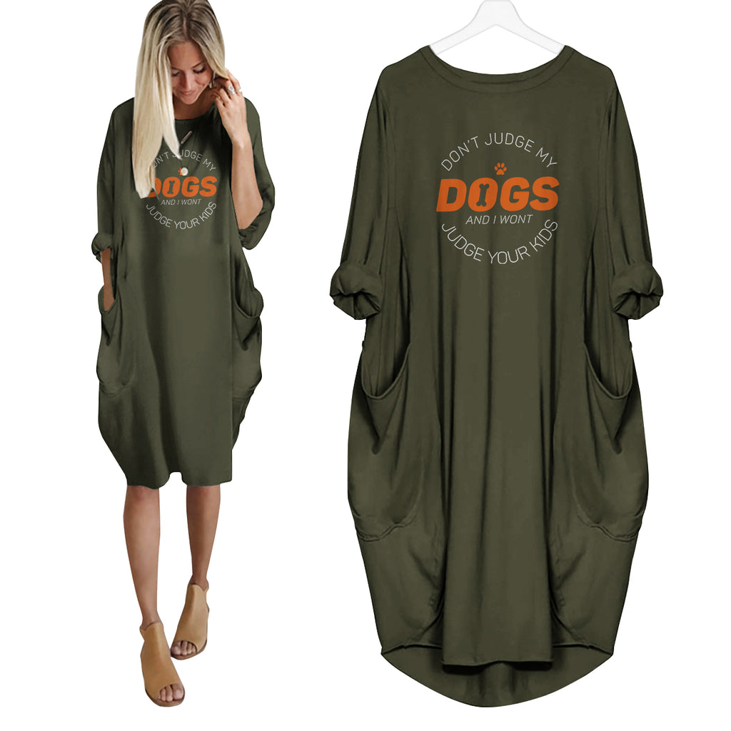 Don't Judge My Dogs Dress