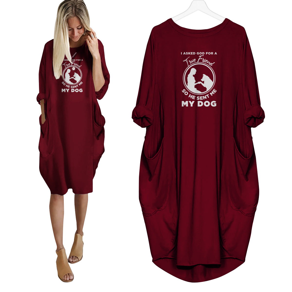 He Sent Me My Dog Dress