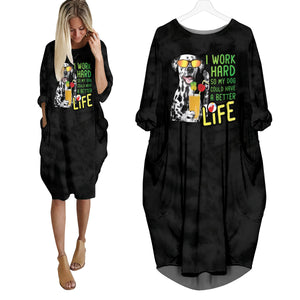 I Work Hard Dress