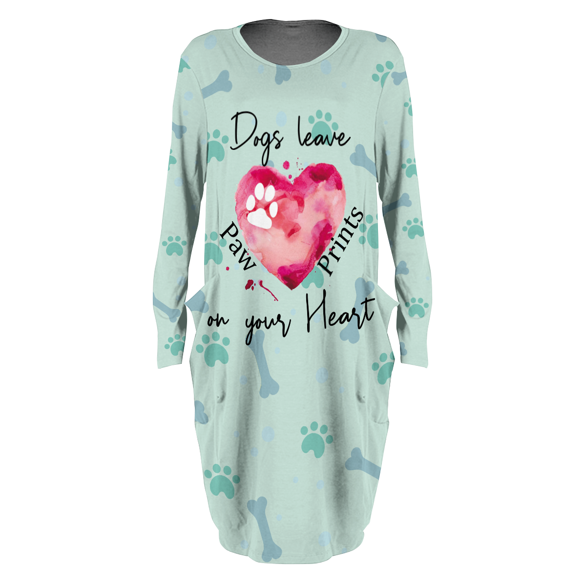 Paw Prints on your Heart Dress
