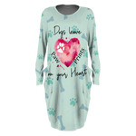 Paw Prints on your Heart Dress