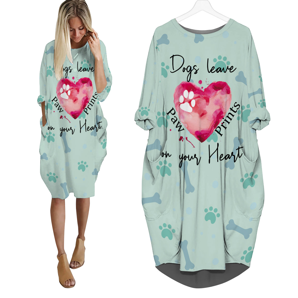 Paw Prints on your Heart Dress