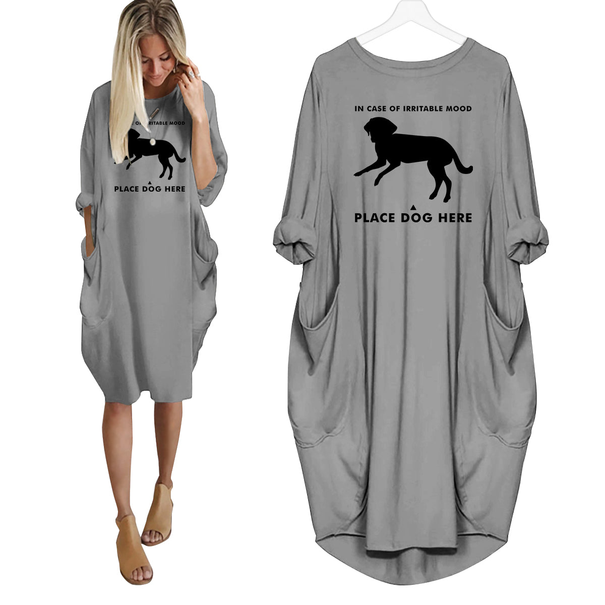 Place Dog Here Dress