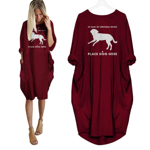 Place Dog Here Dress