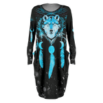Winter Wolf Dream Catcher Dress