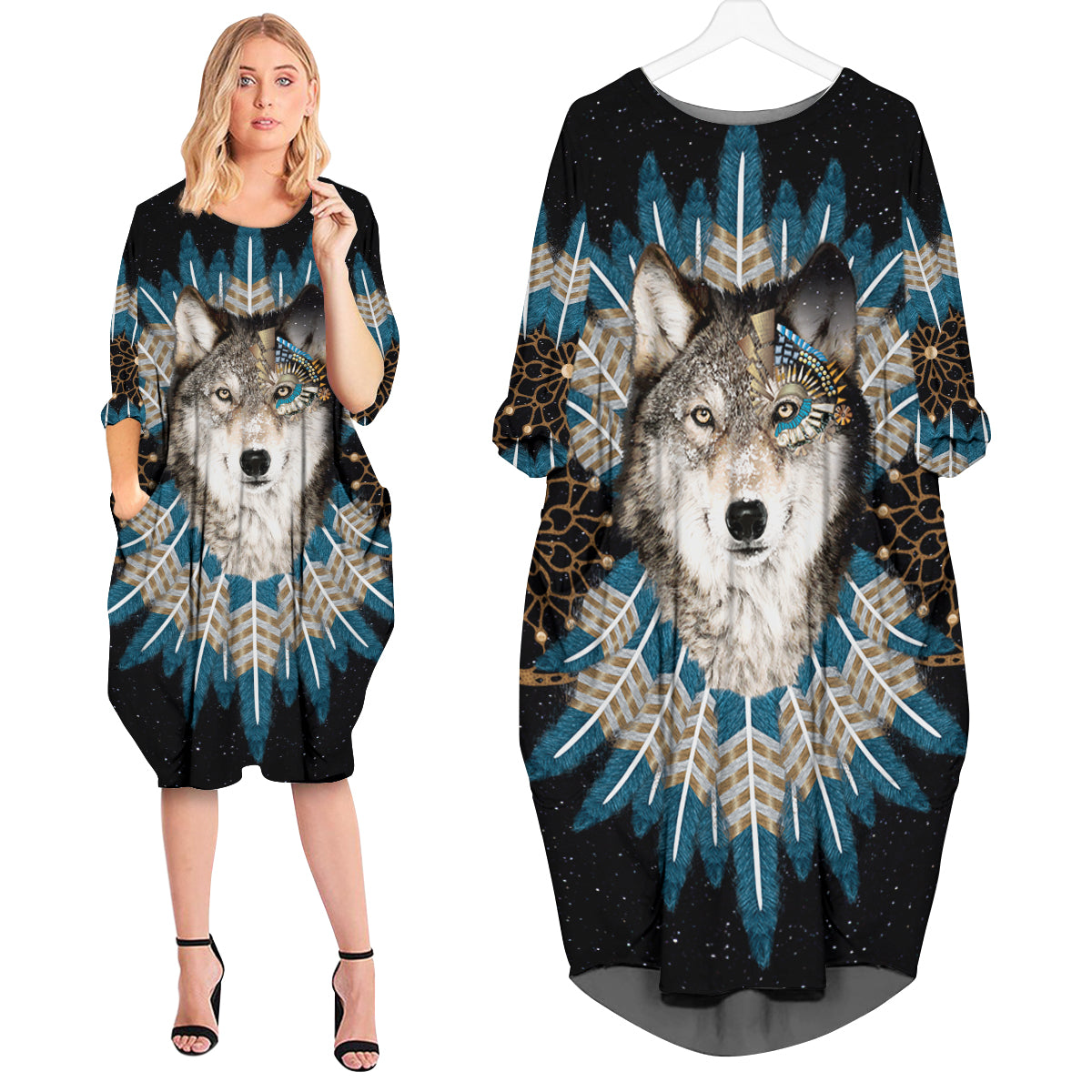 Wolf Dream Catcher Dress
