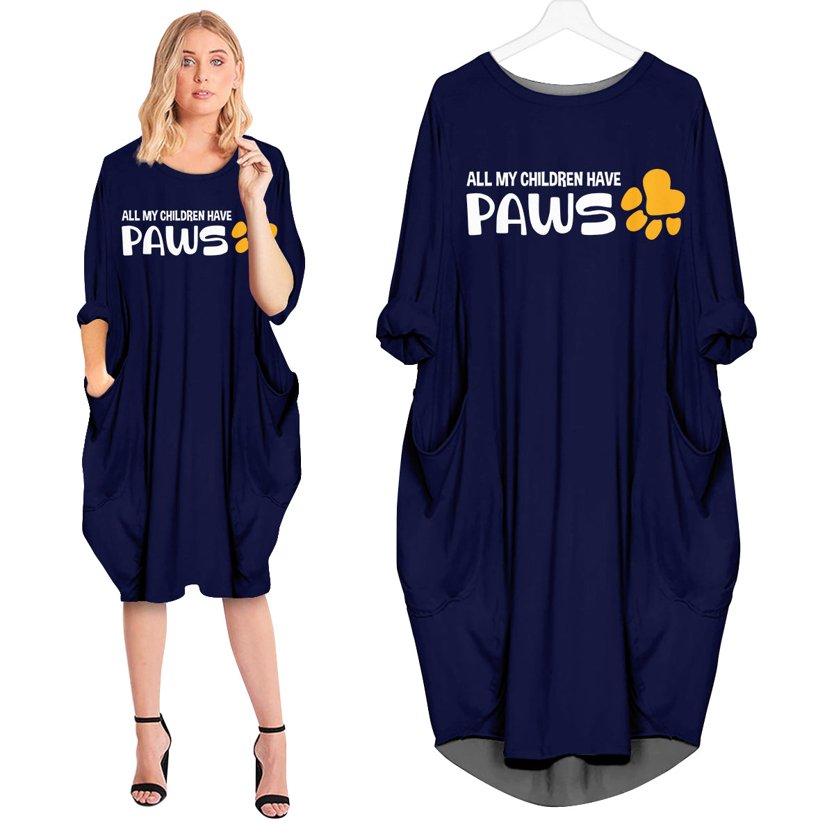 My Children Have Paws Dress