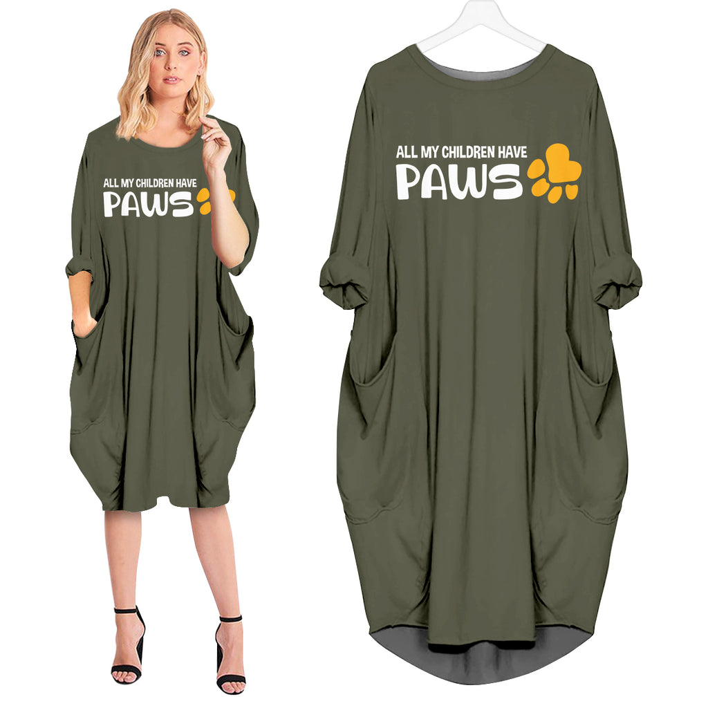 My Children Have Paws Dress
