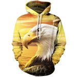 Soft And Tough Eagle Unisex Pullover Hoodie