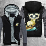 Forest Lord Christmas Fleece Jacket Grey / S