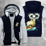 Forest Lord Christmas Fleece Jacket Blue / S