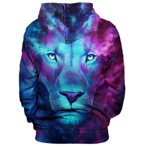 Galaxy Lion Unisex Pullover Hoodie