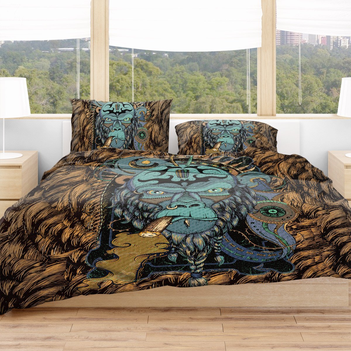 Gorilla Bedding Set Twin Beddings