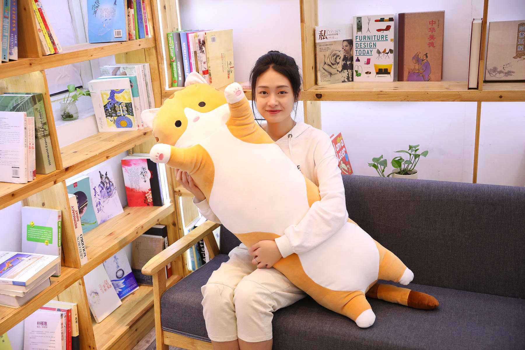 Plush-Pillow™-Snuggle Kitty Plushie