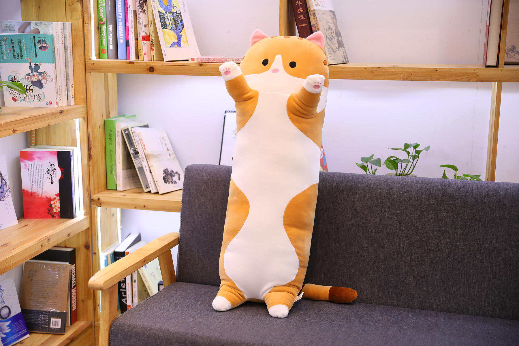 Plush-Pillow™-Snuggle Kitty Plushie
