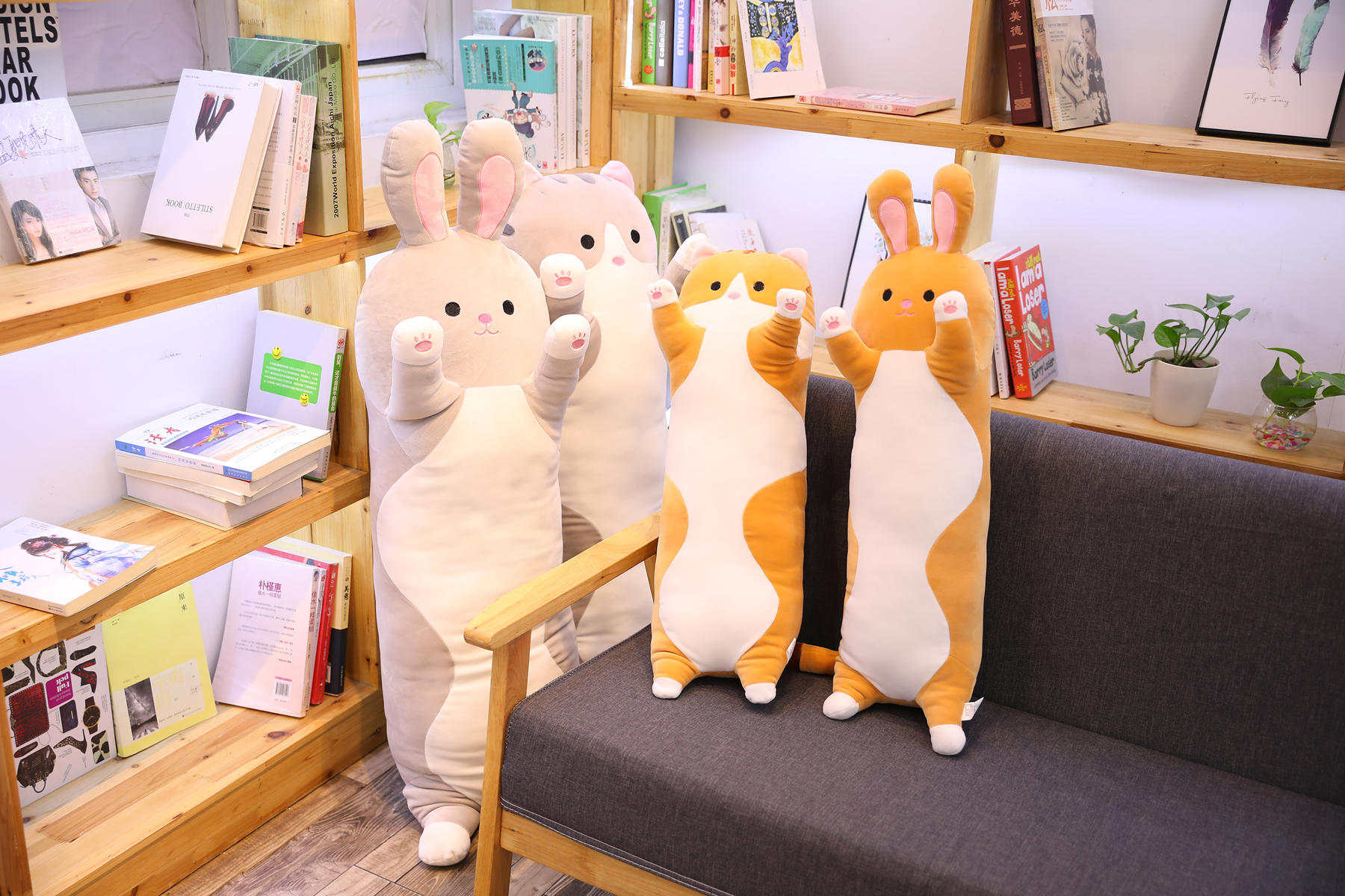 Plush-Pillow™-Snuggle Kitty Plushie