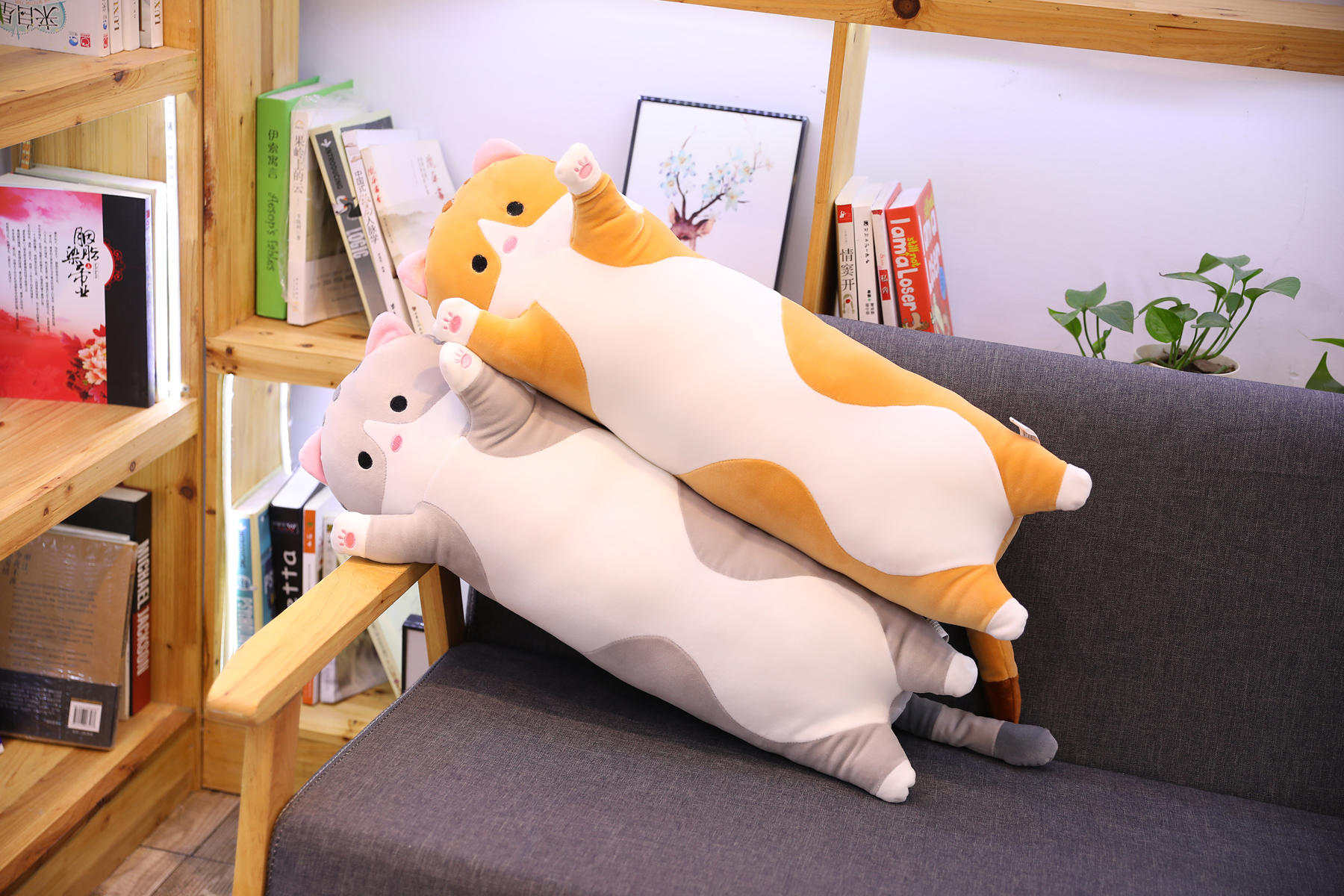 Plush-Pillow™-Snuggle Kitty Plushie