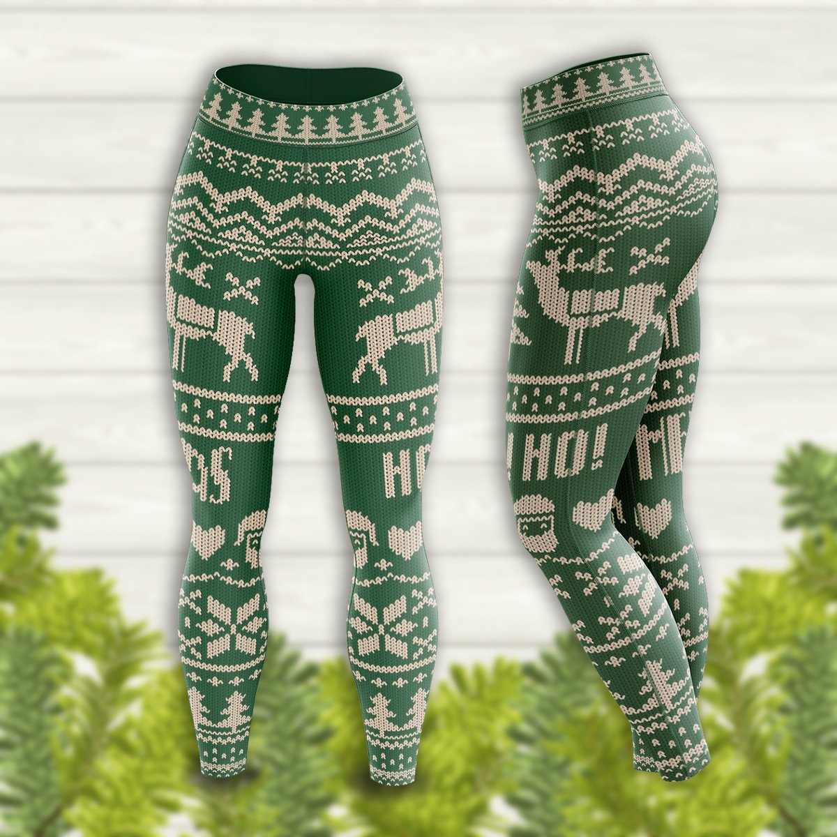 Happy Xmas Unisex Tights S Leggings