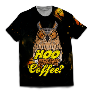 Hoo Needs Sleep Unisex T-Shirt M