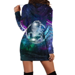 Scorpio Galaxy Hoodie Dress