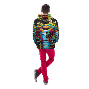Android Elephant Unisex Pullover Hoodie