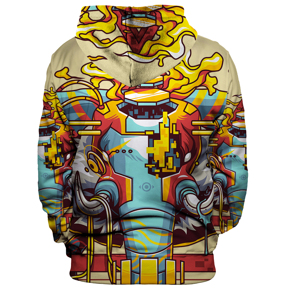 Android Elephant Unisex Pullover Hoodie