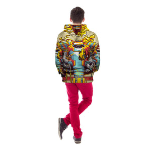 Android Elephant Unisex Pullover Hoodie