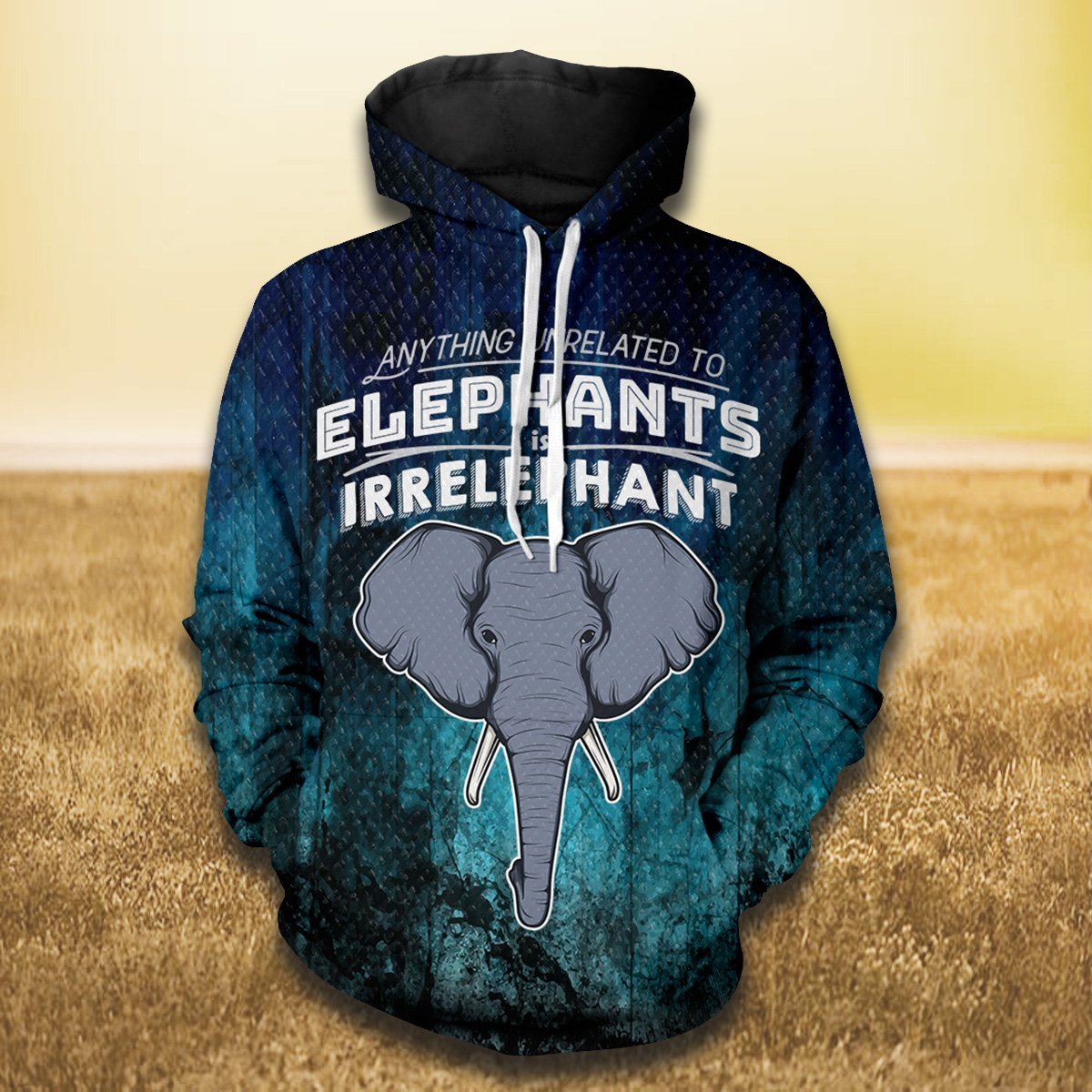 Irrelephant Unisex Pullover Hoodie