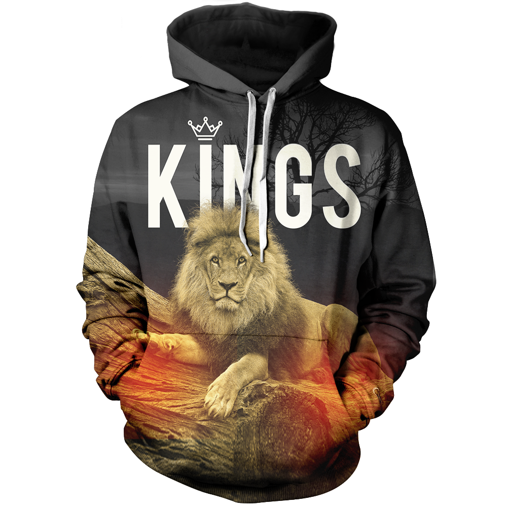 Kings Do Not Fret Unisex Pullover Hoodie M