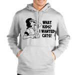 What Kids Cats Unisex Pullover Hoodie